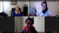 Celebrating the victory online! Credits- Susan Polgar